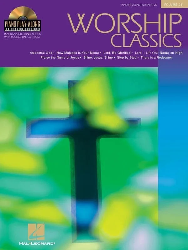 Worship Classics Piano Play Along Book/CD Vol 23 (Softcover Book/CD)