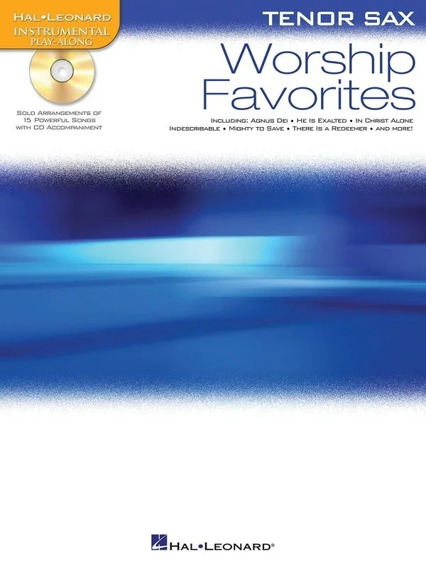 Worship Favorites For Tenor Sax Book/CD (Softcover Book/CD)