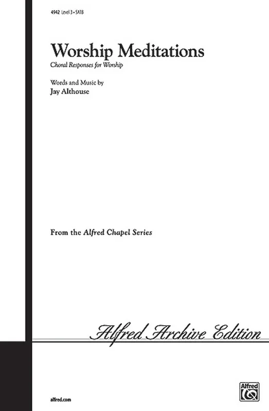 Worship Meditations SATB