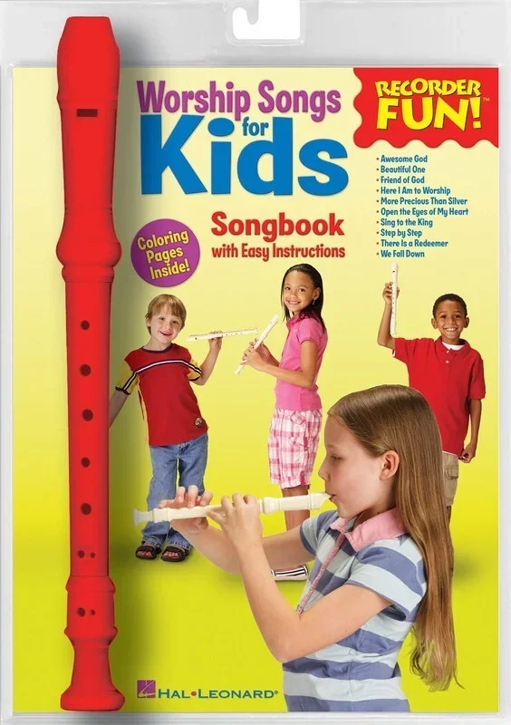 Worship Songs For Kids Recorder Fun Pack Book/Rec (Softcover Book)