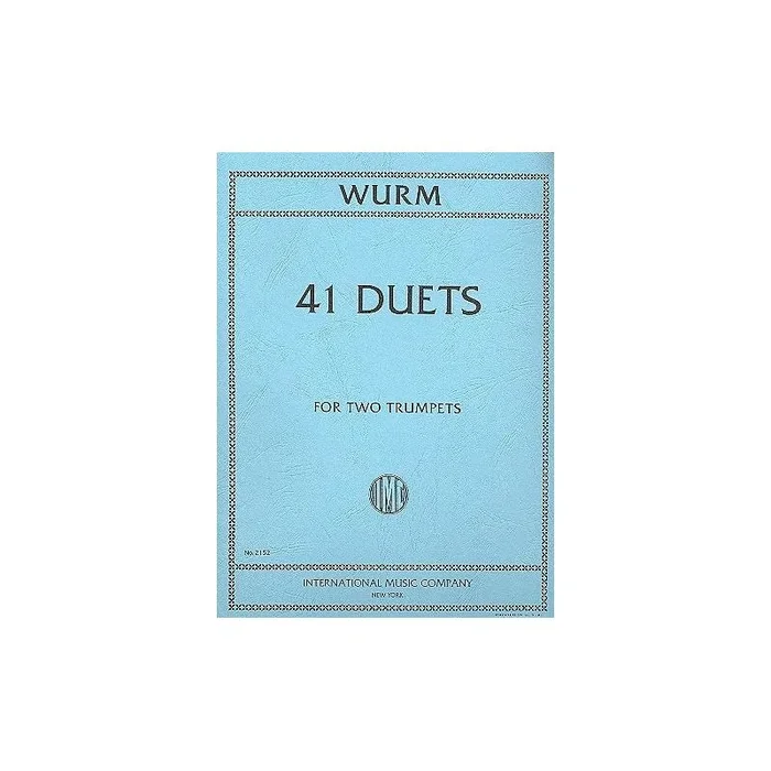 Wurm, Wilhelm – 41 Duets