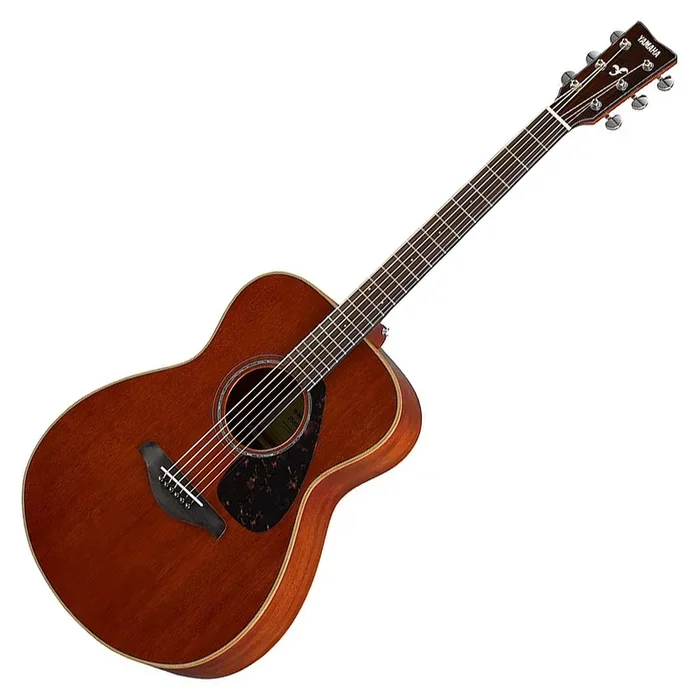 Yamaha Acoustic Guitar Solid Mahogany Top Mahogany Folk Size in Natural – FS850