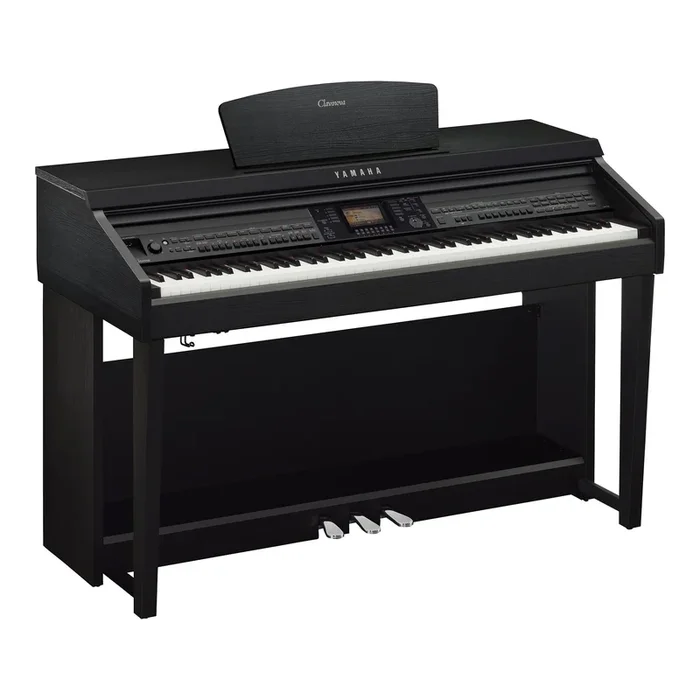 Yamaha Clavinova CVP Series Digital Piano in Black Walnut w/Bench – CVP701B