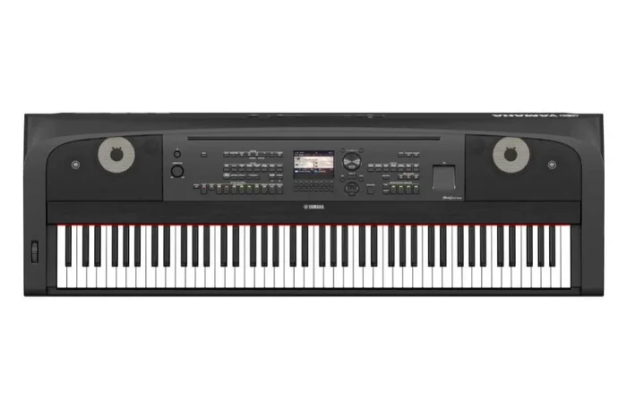Yamaha DGX-670 88-Key Portable Grand Piano with Stand and Pedal – Black