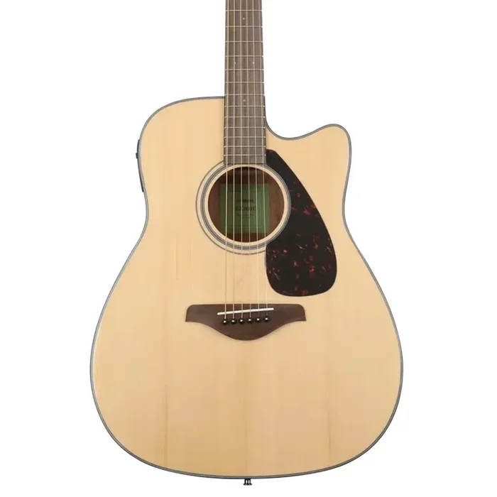 Yamaha FGX800C Dreadnought Cutaway Acoustic Electric Guitar – Natural