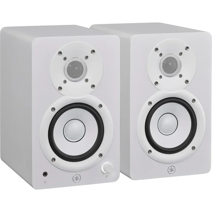 Yamaha HS4W White- 4.5″ Powered Studio Monitors – Pair