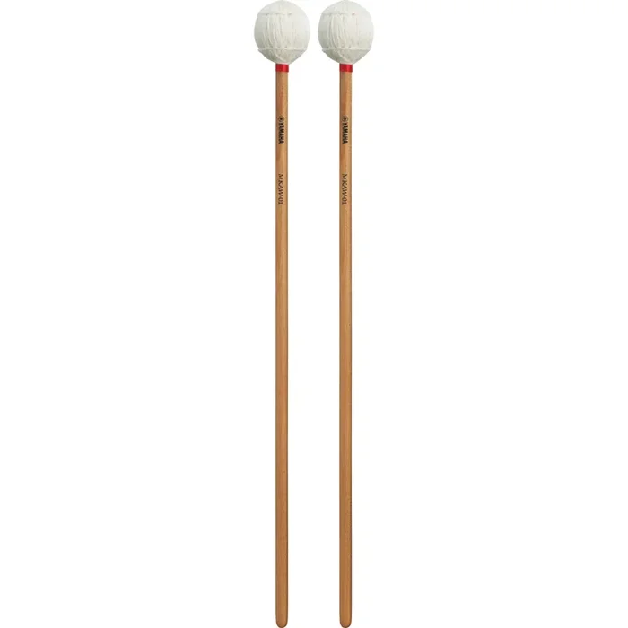 Yamaha Keiko Abe MKAW-01 Signature Series Birch Handle Mallets in Red