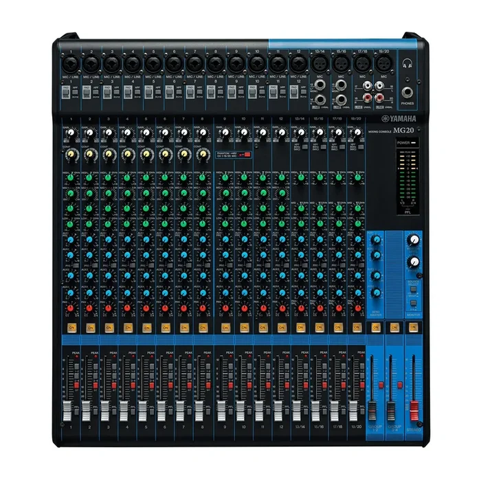 Yamaha MG20 Mezcladora de 20 Canales con Compresión