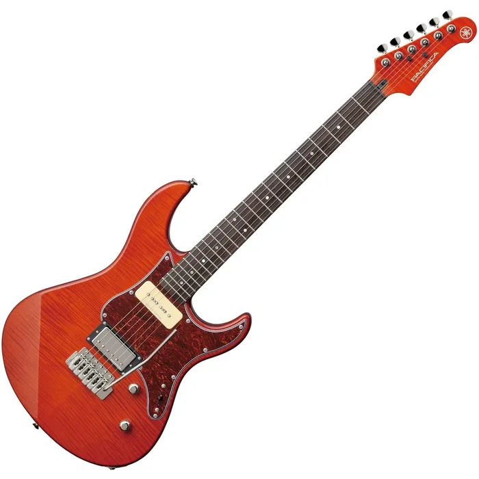 Yamaha Pacifica Electric Guitar Flame Maple Top in Caramel Brown – PAC611VFMCB