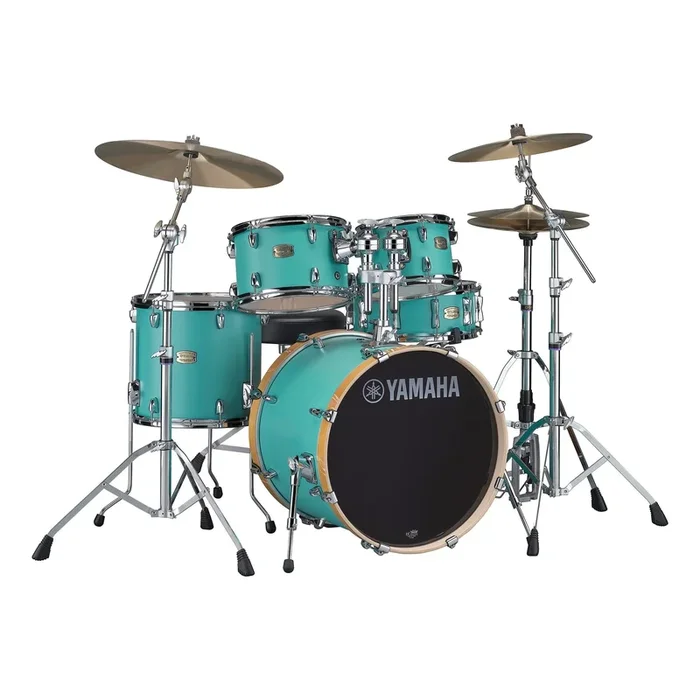 Yamaha Stage Custom Birch 5 Piece Drumset w/ 780 Hardware (20″ Bass, 10″/12″/14″ Toms, 14×5.5″ Snare)