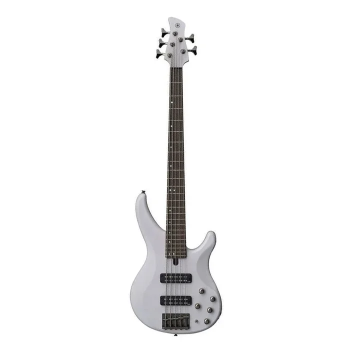 Yamaha TRBX505 Electric Bass Guitar – Translucent White (5-String)