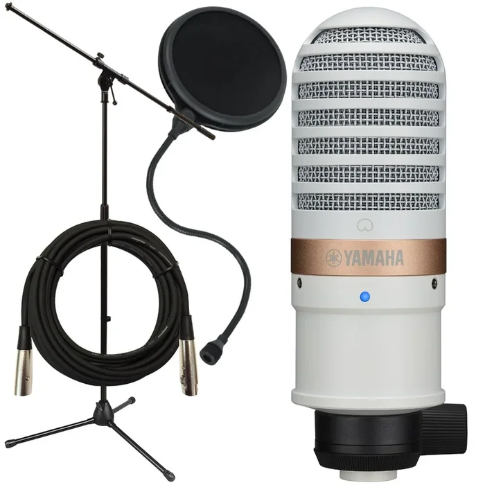 Yamaha YCM01 Condenser Microphone – White PERFORMER PAK