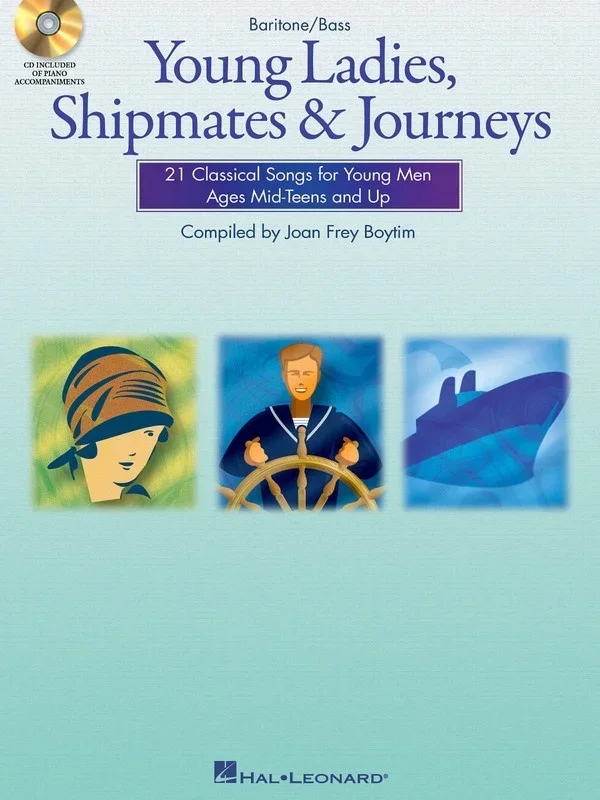 Young Ladies Shipmates and Journeys Bar/Bass Book/CD (Softcover Book/CD)
