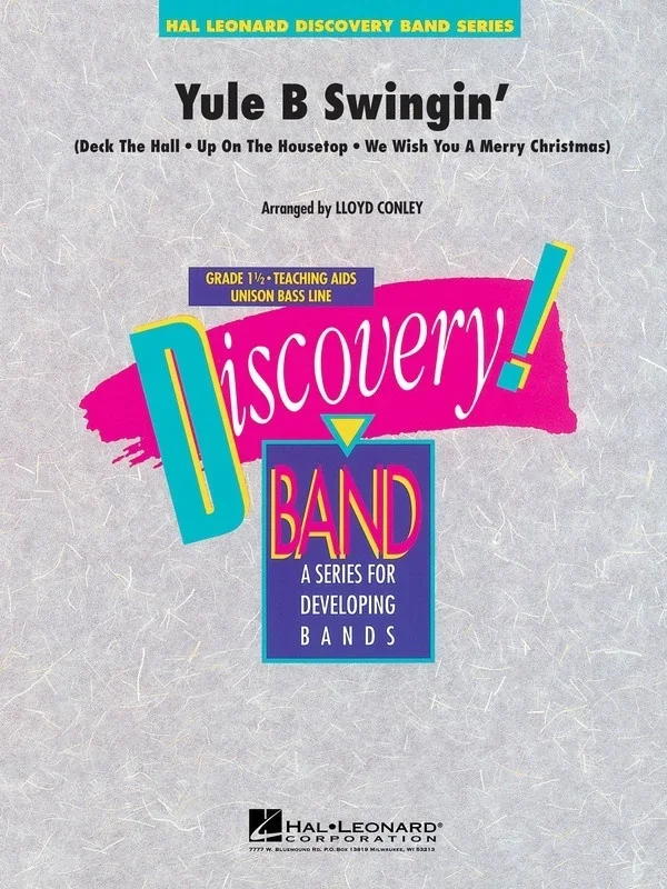 Yule B Swingin Concert Band 1.5 (Music Score/Parts)