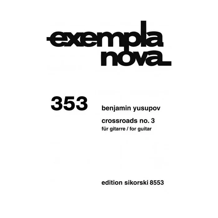 Yusupov, Benjamin – Crossroads No. 3 353