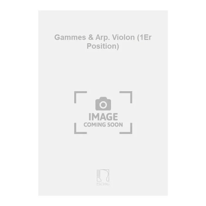 Zighera, Léon – Gammes & Arp. Violon (1Er Position)
