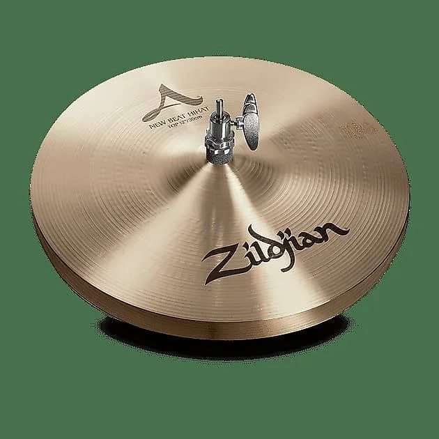 Zildjian A0113 12 ” A Zildjian New Beat Hi-Hat (Pair) Cymbals w/ Video Link