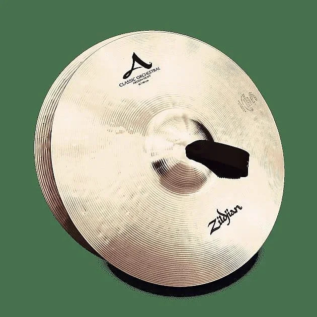 Zildjian A0752 16 ” A Zildjian Classic Orchestral Selection Medium-Heavy Hand Crash Cymbal (Single)