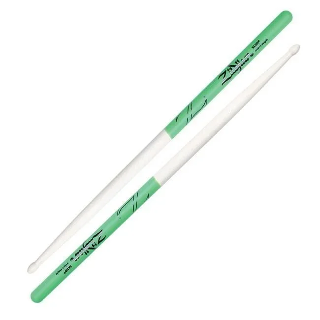 Zildjian Maple 5A Green DIP Drumsticks