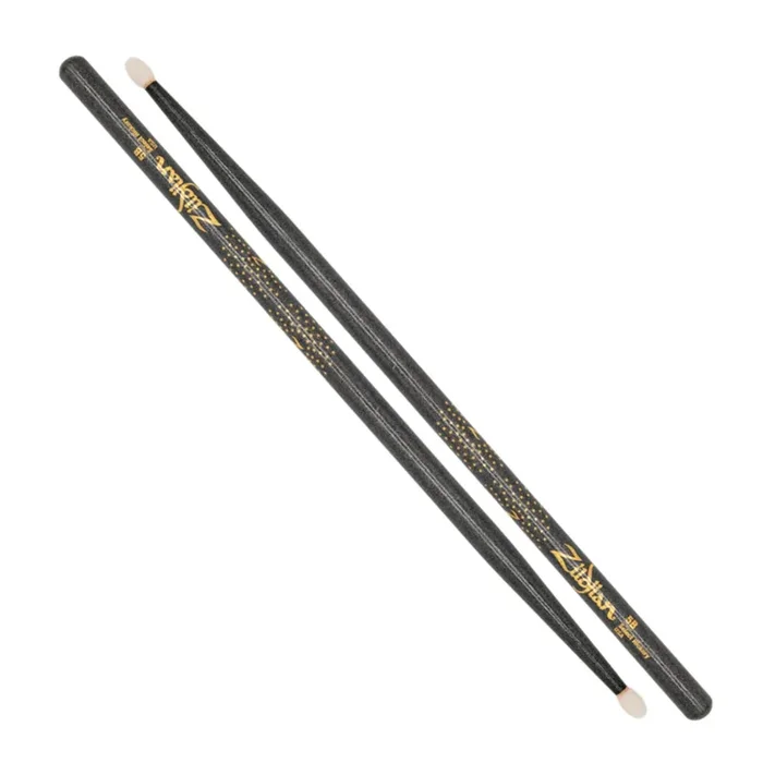 Zildjian Z Custom Ltd Ed. 5B Nylon Tip Drumsticks – Black Chroma